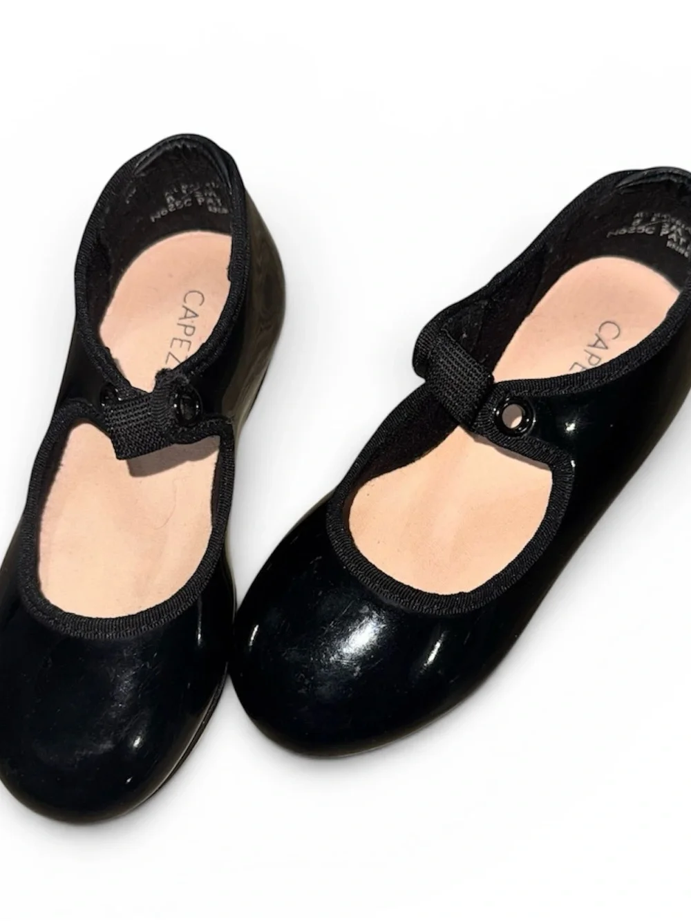 Capezio Black Patent Tap Shoes
